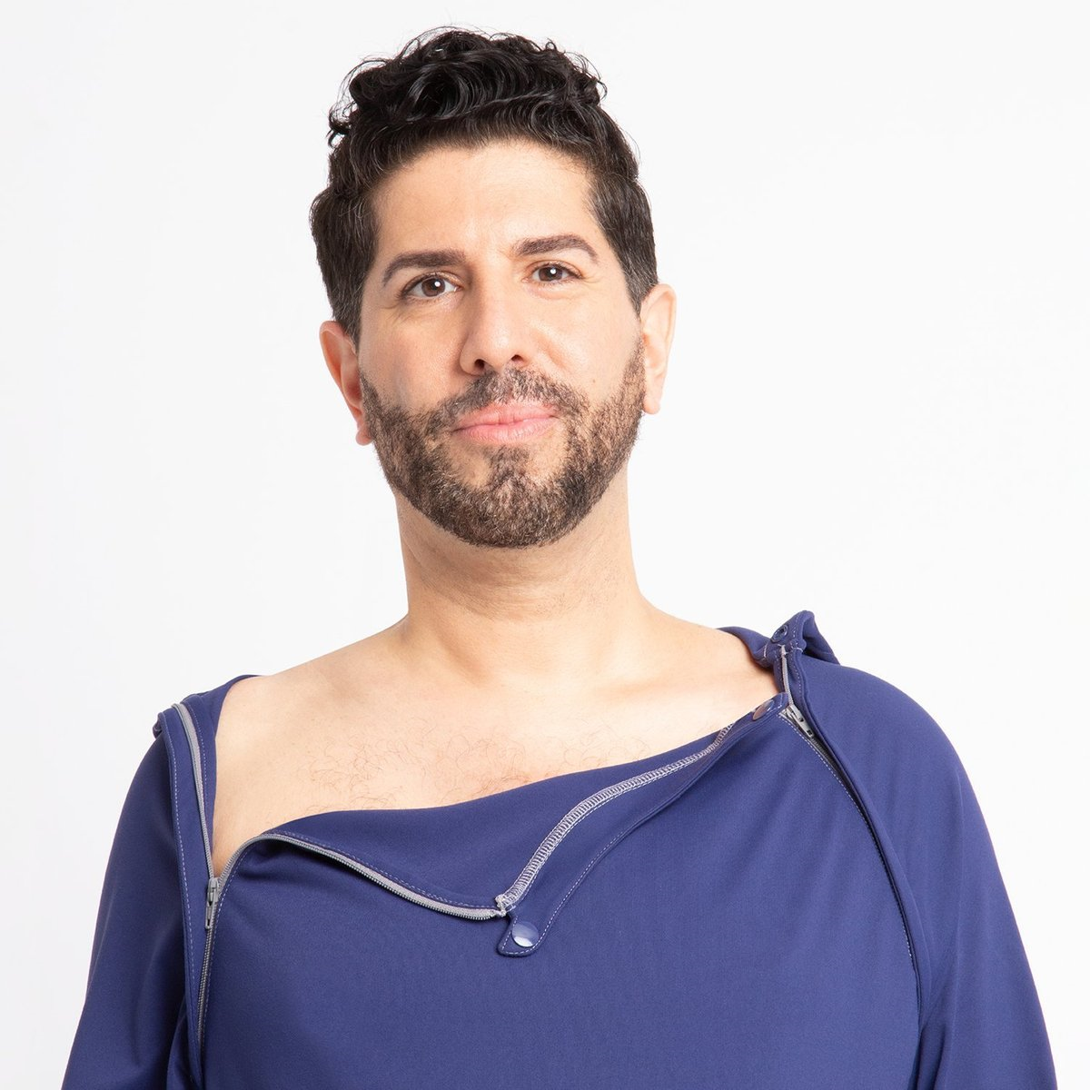 Men Chest Port Shirt- Cancer Center.png